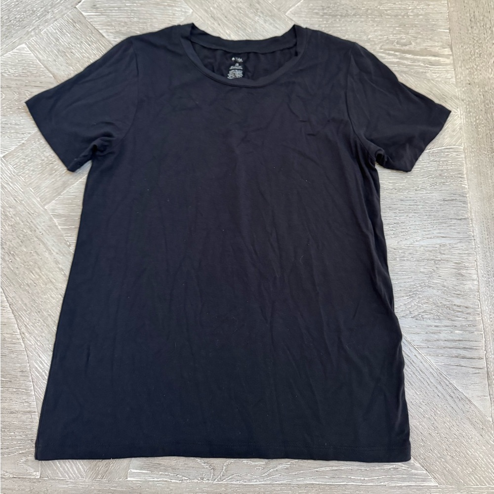 Kyte Baby Black Crewneck Tee